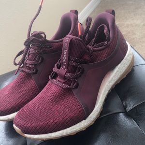 Adidas Burgundy Pure Boost